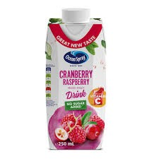 Ocean Spray Long Life Cranberry & Raspberry Drink with Vitamin C - no added sugar