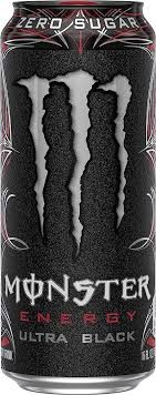 Monster Ultra Black Energy Drink - sugar free_0