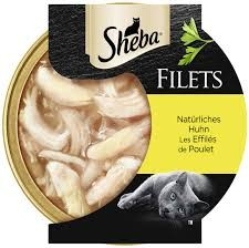 Sheba Dome Shredded Wet Cat Food Fillets with Chicken