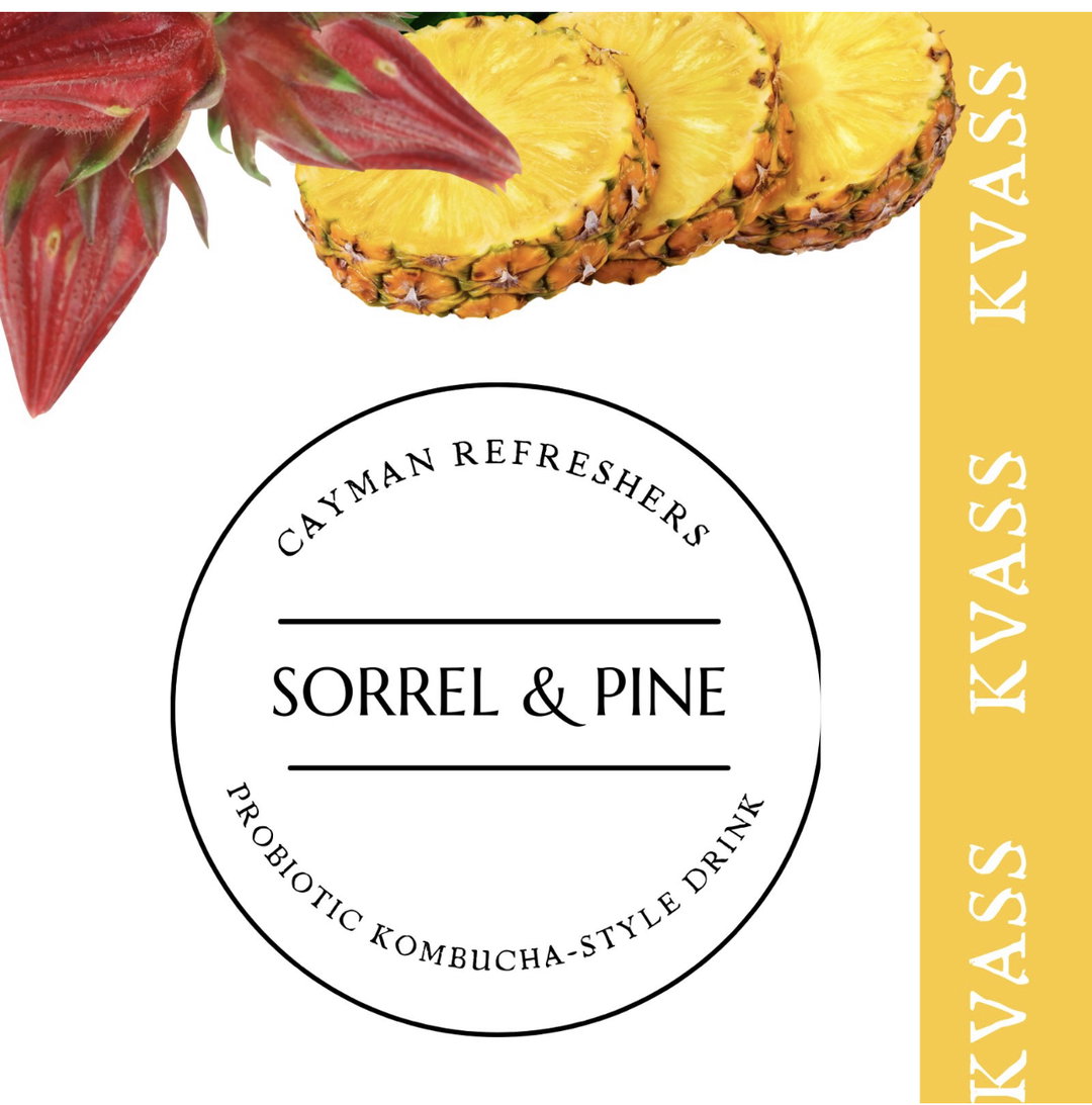 Sorrel & Pine Kvass  | 750 ml (Available at Hurley's or 3 days for delivery)