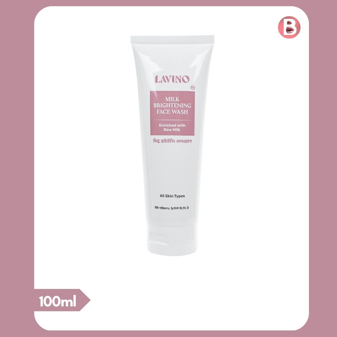 Lavino Milk Brightening Facewash - 100ml_0