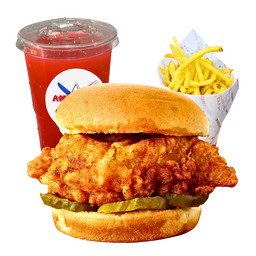Chick'n Strip + Fries + Drink