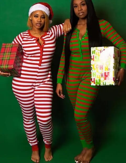 Female Striped Onesie