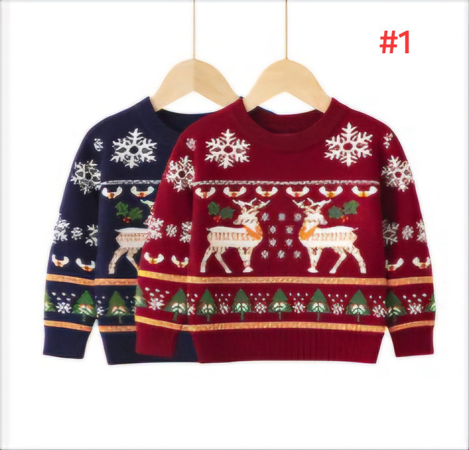 Cute Toddler's Christmas Sweaters 