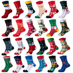 Festive Holiday Socks