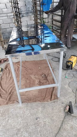Stainless steel working table