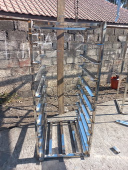 Bread mould trolley 