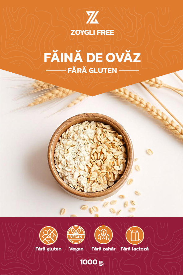 Făină de ovăz fără gluten 500g_0