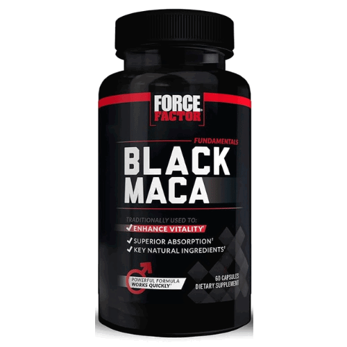 FORCE FACTOR BLACK MACA 60 CAPSULES_0