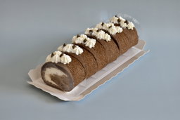 Hojicha roll cake | 日本焙茶卷蛋