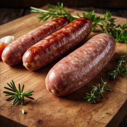 Smoky Bacon Pork Sausages (80g/pc)