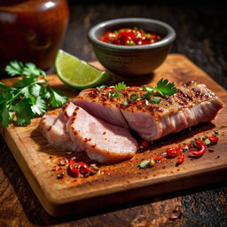 Mexican Pork Jowl (Marinated) - S$2.68/100g