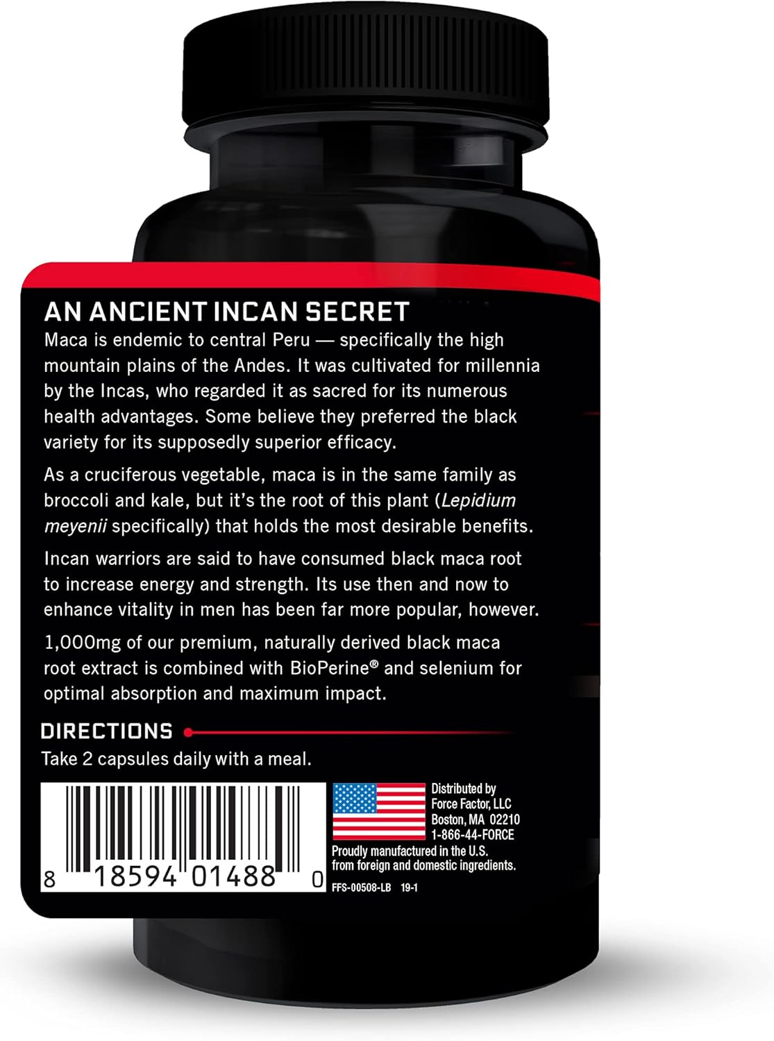 FORCE FACTOR BLACK MACA 60 CAPSULES_6