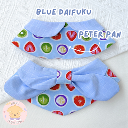 Blue Daifuku Peter Pan Collar (Premium)
