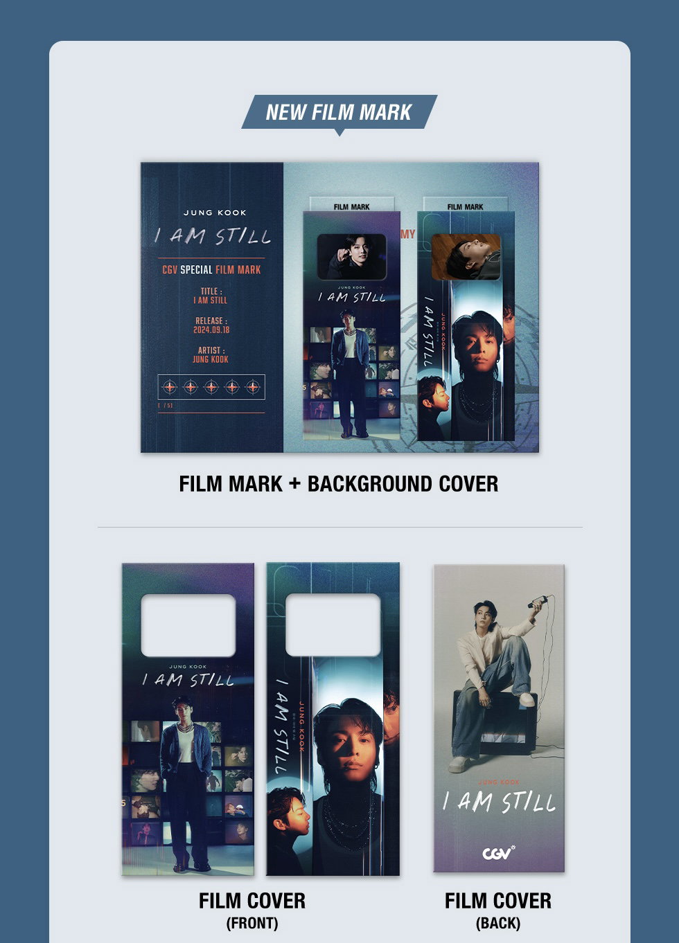 (Ready Stock) BTS JK I Am Still CGV Korea Limited Cinema Gift_1
