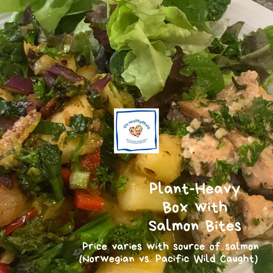 Plant-Heavy Box with Salmon Bites_0