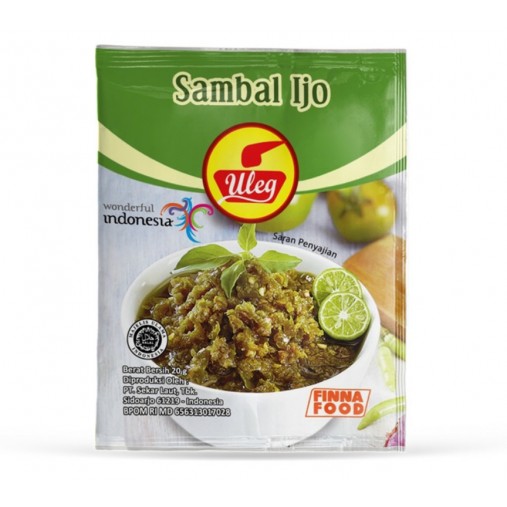 ULEG SAMBAL IJO ASLI 10PKT