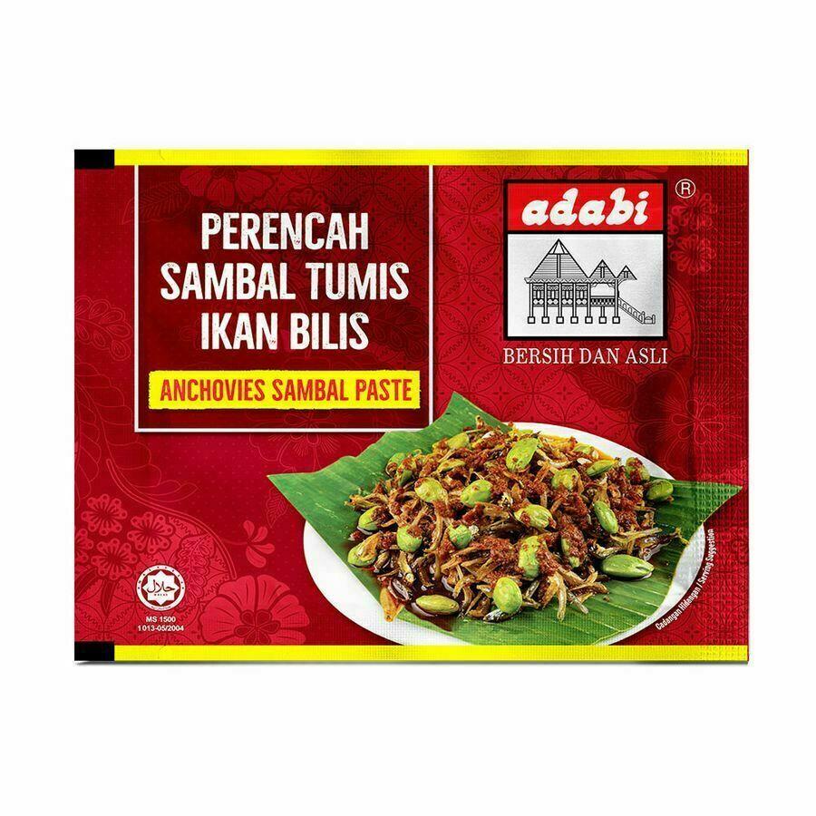 ADABI PERENCAH SAMBAL TUMIS IKAN BILIS 60GM