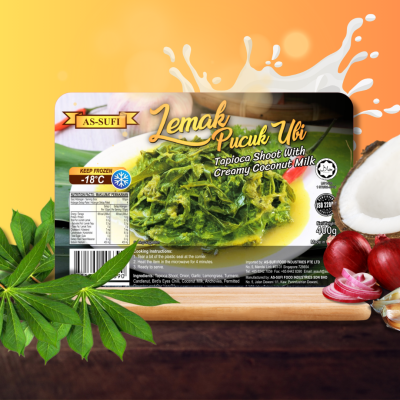 AS-SUFI LEMAK PUCUK UBI 400GM