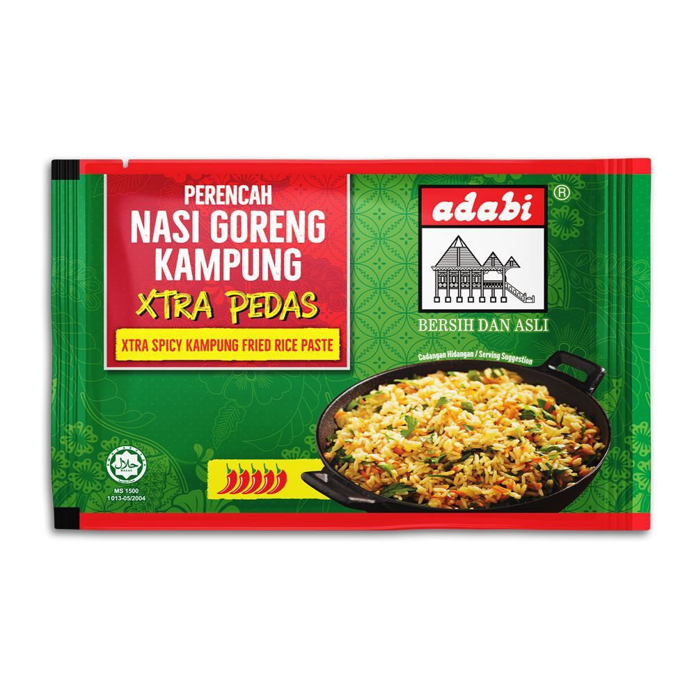 ADABI PERENCAH NASI GORENG XTRA PEDAS 50GM 1pkt