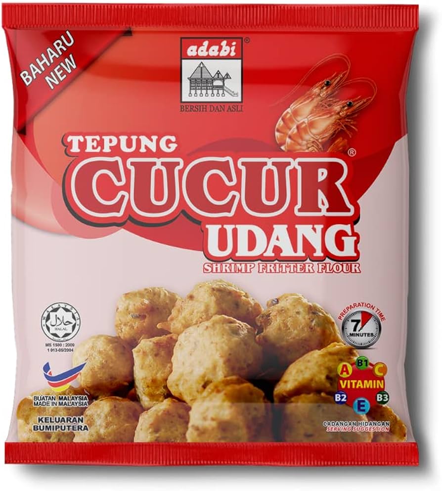 ADABI TEPUNG CUCUR UDANG 200GM