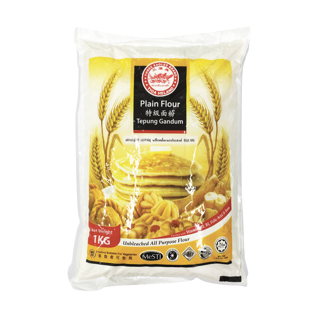 THREE EAGLE PLAIN FLOUR 1KG