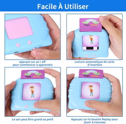 Cartes Flash parlantes, Jeu Educatif pour Enfants