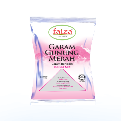 faiza pink salt 400gm