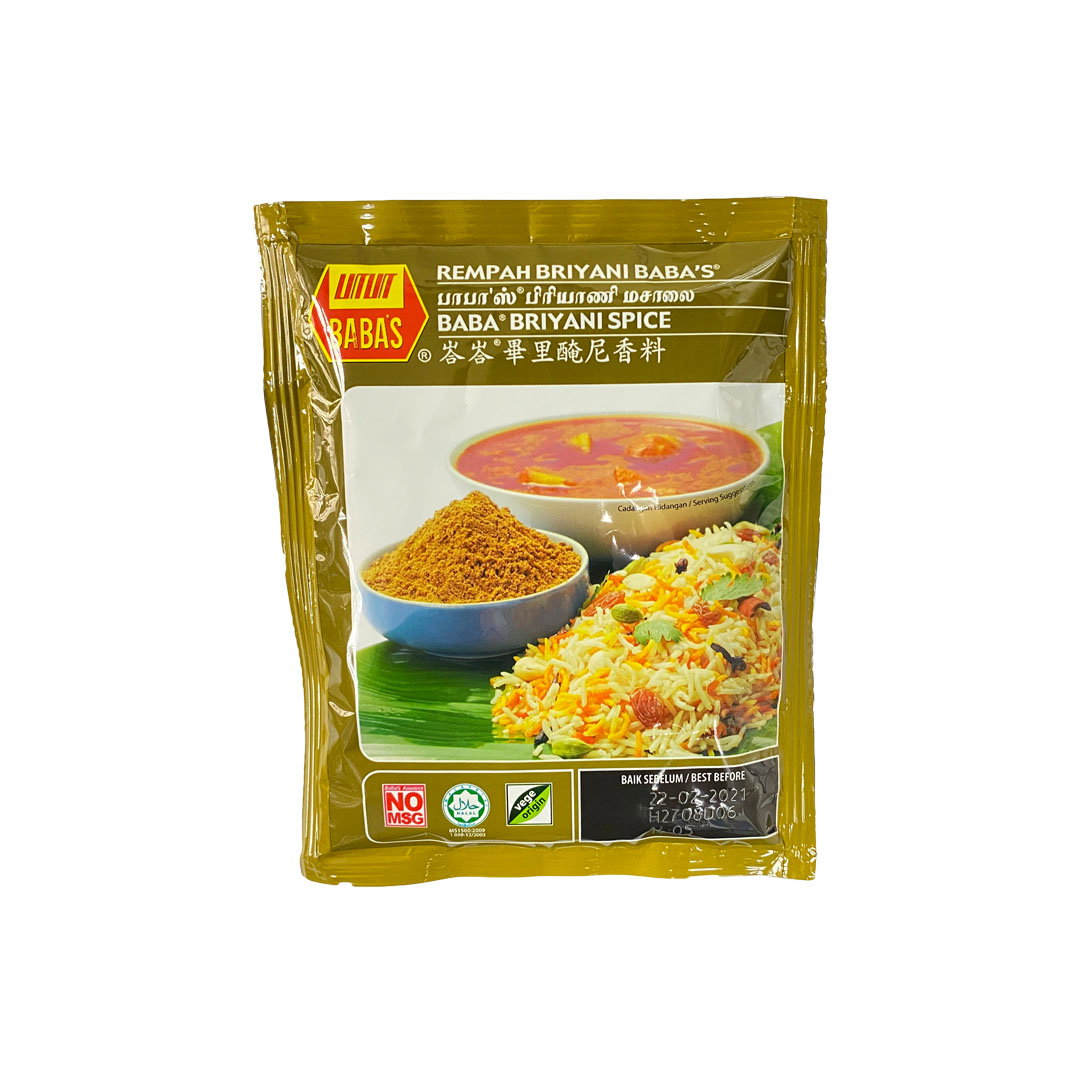 BABAS BRIYANI SPICE 70G