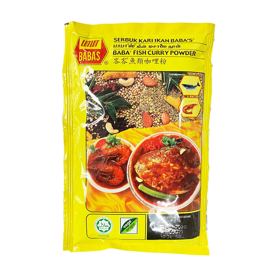 BABAS FISH CURRY POWDER 125G_0