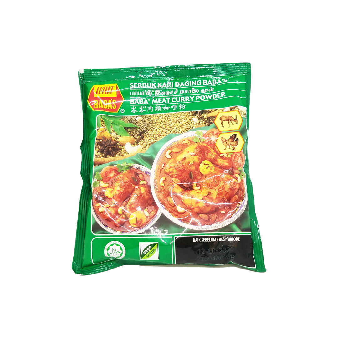 BABAS MEAT CURRY POWDER 250G