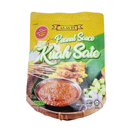 AS-SUFI POUCH KUAH SATE/PEANUT SAUCE 200gm_0