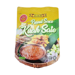 AS-SUFI POUCH KUAH SATE/PEANUT SAUCE 200gm