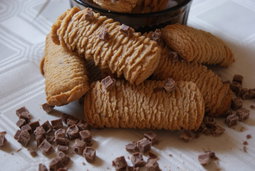 Chocolate Fleck Cookies