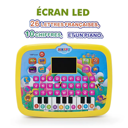 Tablette Apprentissage Educative Bilingue Français - Anglais Jouet éducatif avec écran LCD Affichage