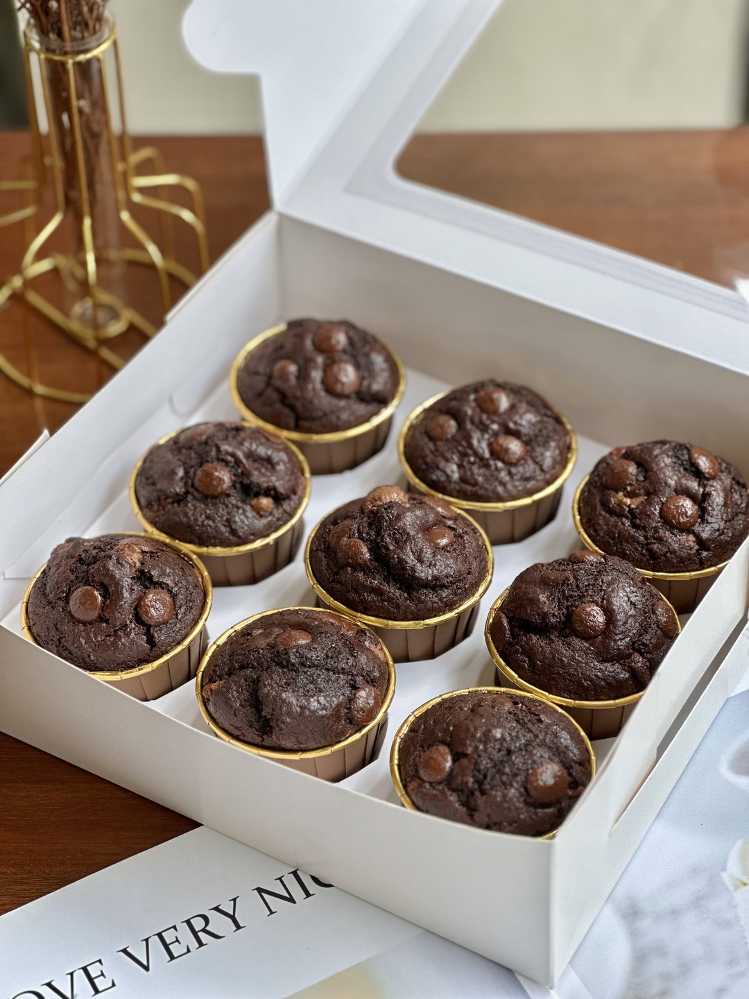 Chocolate Muffin Box