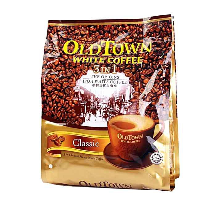 Old Town 3 in 1 Instant White Coffee - Classic | 13 x 38g