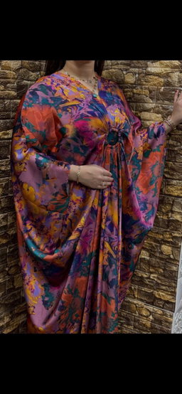 Floral Abaya