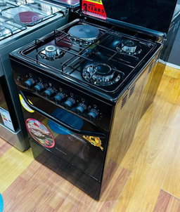 Blueflame 3+1 electric gas cooker oven 50x50cm black 