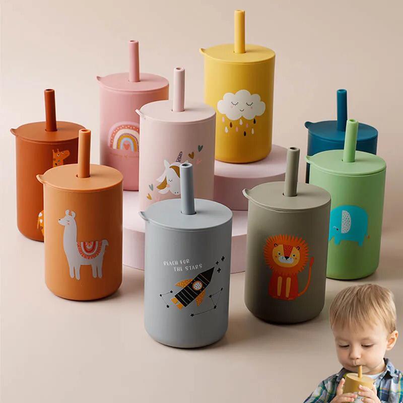 Baby Feeding Straw Cup_0