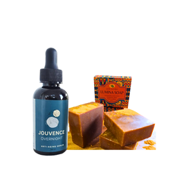 Nuit Réparatrice (Jouvence Overnight + Savon Turmeric Lumina)