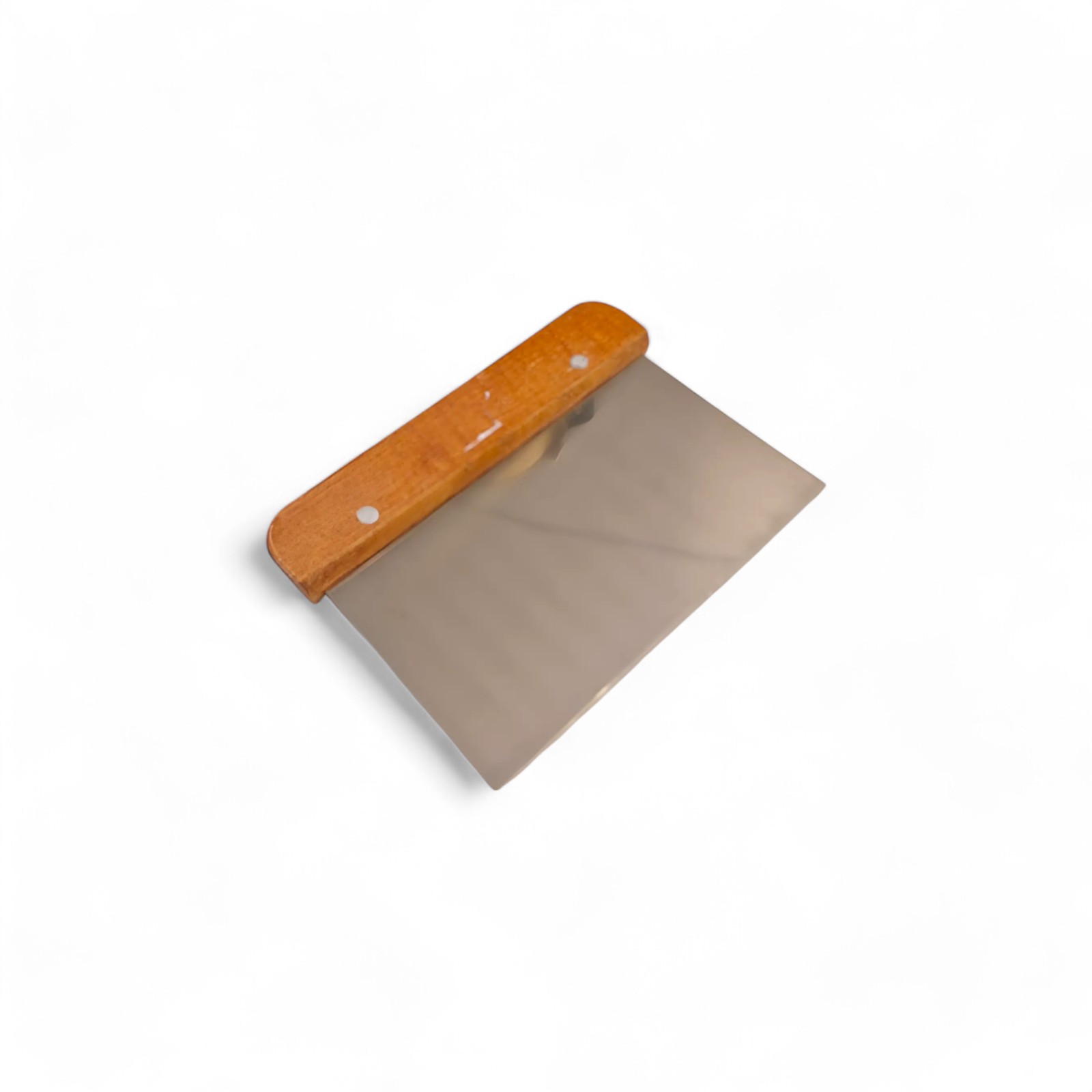 RASPADOR DE PLANCHA CON MANGO MADERA