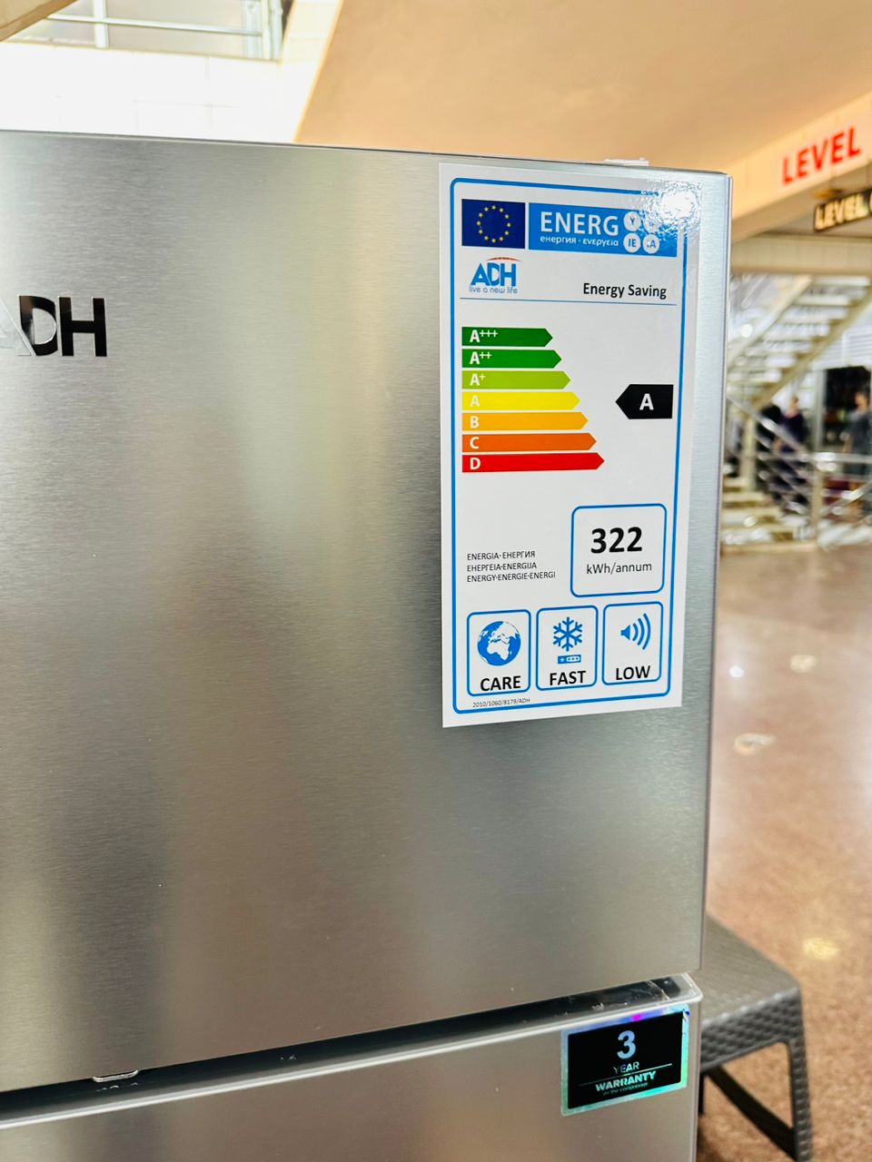 ADH 276 litres double door fridge BCD8179_3