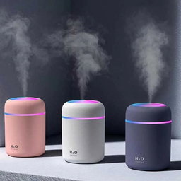Portable Mini Humidifier, 300ml Small Cool Mist Humidifier