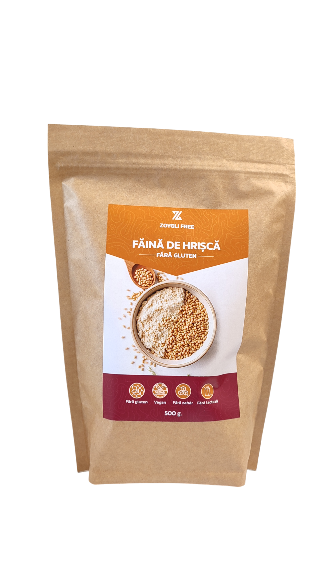 Făină de hrişcă, fără gluten 500g_1