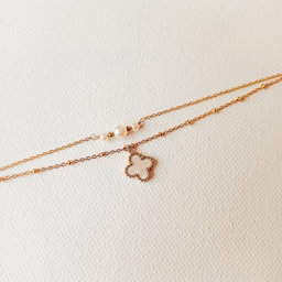 Clover 2 Layered Bracelets