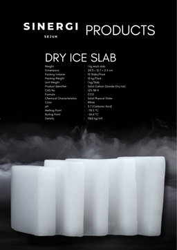 Dry Ice - Slab