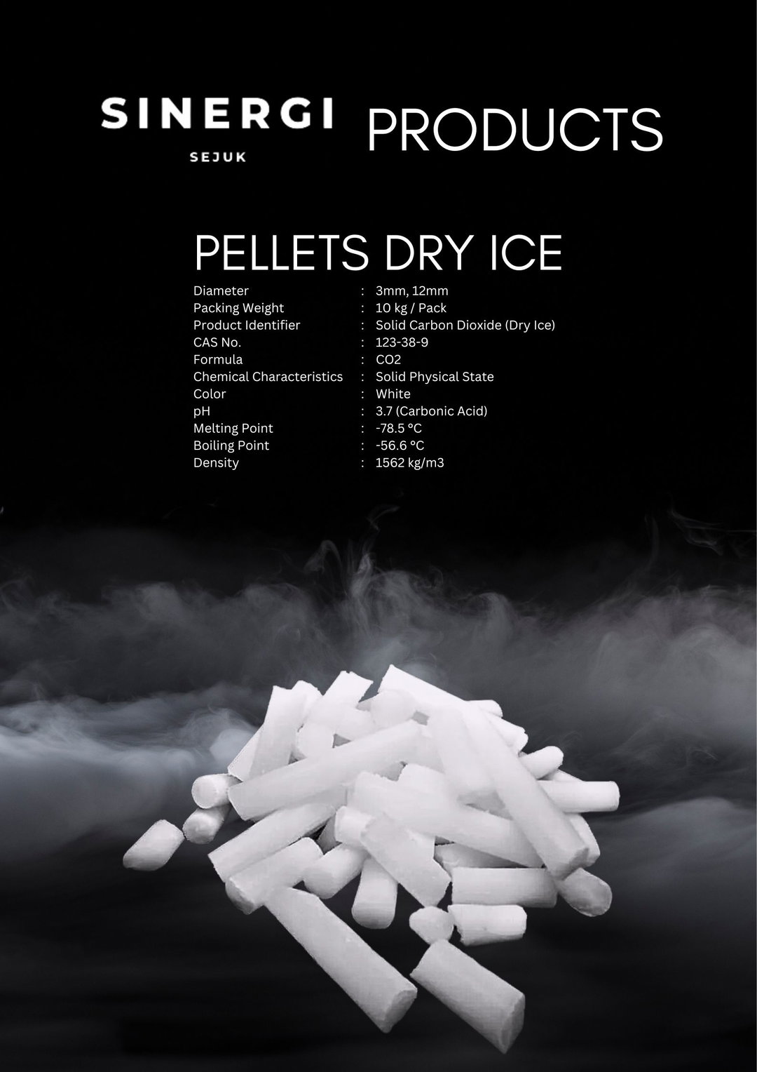 Dry Ice - Pellet 12mm