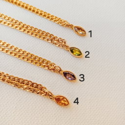 Coloured Stone Necklace