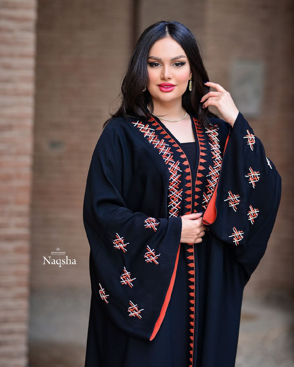 عباية كروشية ملحفة _2